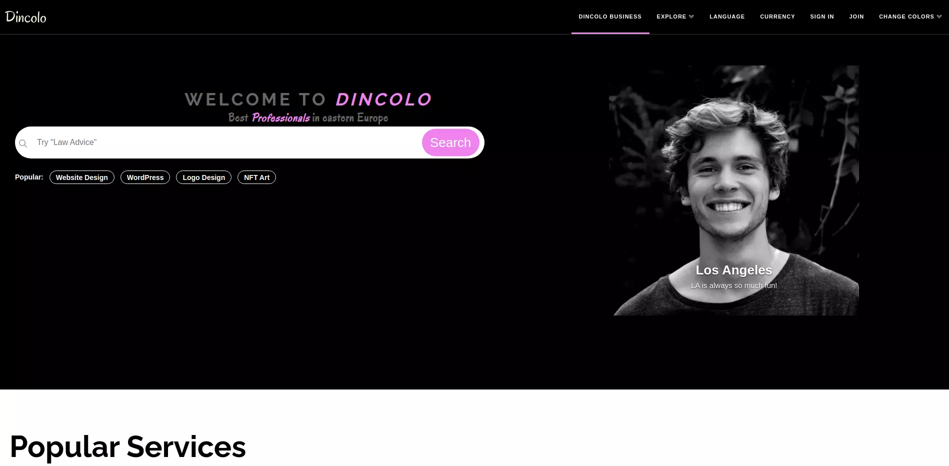 Dincolo - Job Portal header img